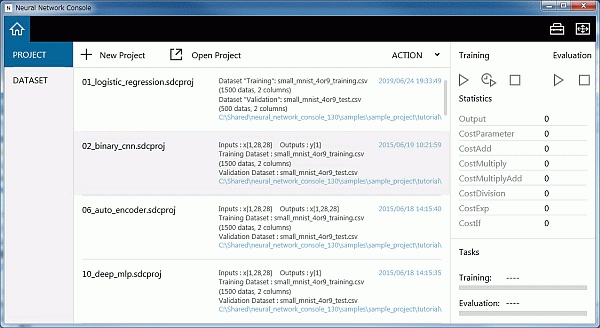 Neural Network Console
