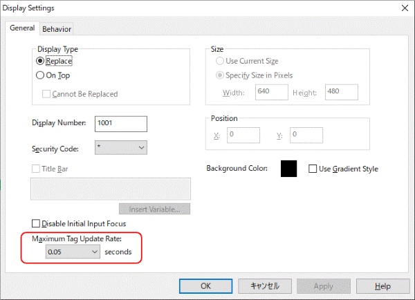 Display Settings