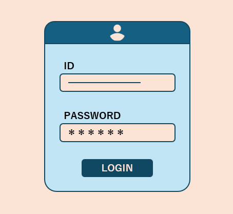 IDとパスワード